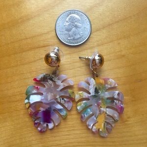 Tropical Acrylic Earrings